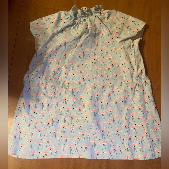 Lime Green boutiques ruffle neck flamingo go dress EUC 2T - Picture 4 of 4